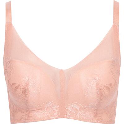 古今一片式文胸无钢圈透气舒适款