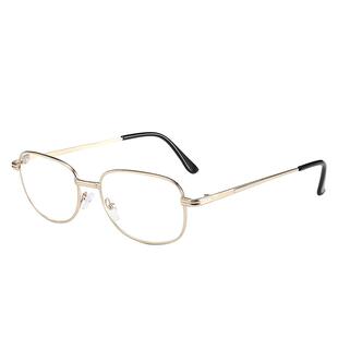 新款高清耐磨水晶玻璃镜片老年老花镜男士便携老人老光老化眼镜女