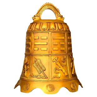 黄铜八宝铃铛八仙法器十二生肖铜钟家居佛堂庭院屋檐门饰挂件送礼
