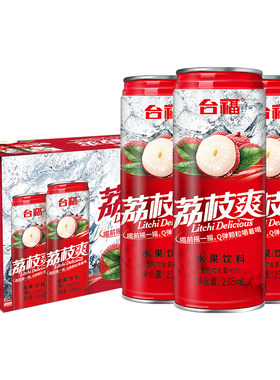 荔枝爽饮料岭南水果饮料238g