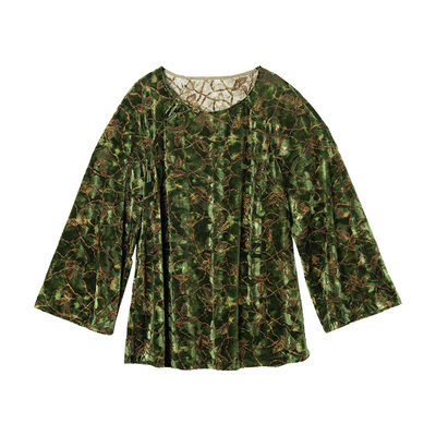 美丽客栈绿色丝绒套装