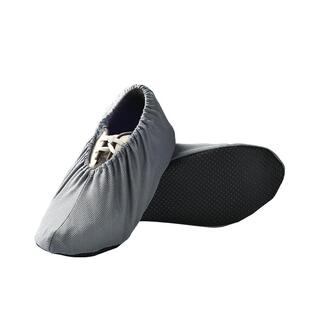 鞋套家用室内布料可洗反复使用加厚耐磨绒布儿童防滑机房学生脚套