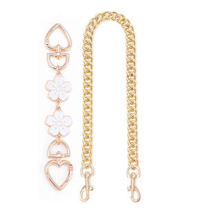 适用Coach蔻驰Laurel31老花流浪包延长链肩带包带加长链条扣配件