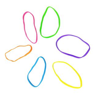 彩色橡皮筋办公文具家居收纳捆绑用途环保合成橡胶皮圈定做包邮