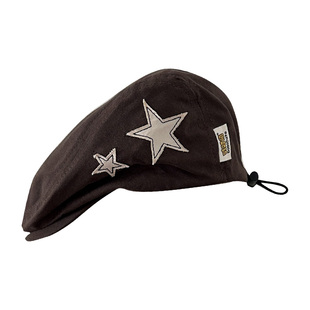 春秋款儿童前进帽文艺报童帽宝宝穿搭帽子1-2-3岁可调节贝雷帽潮