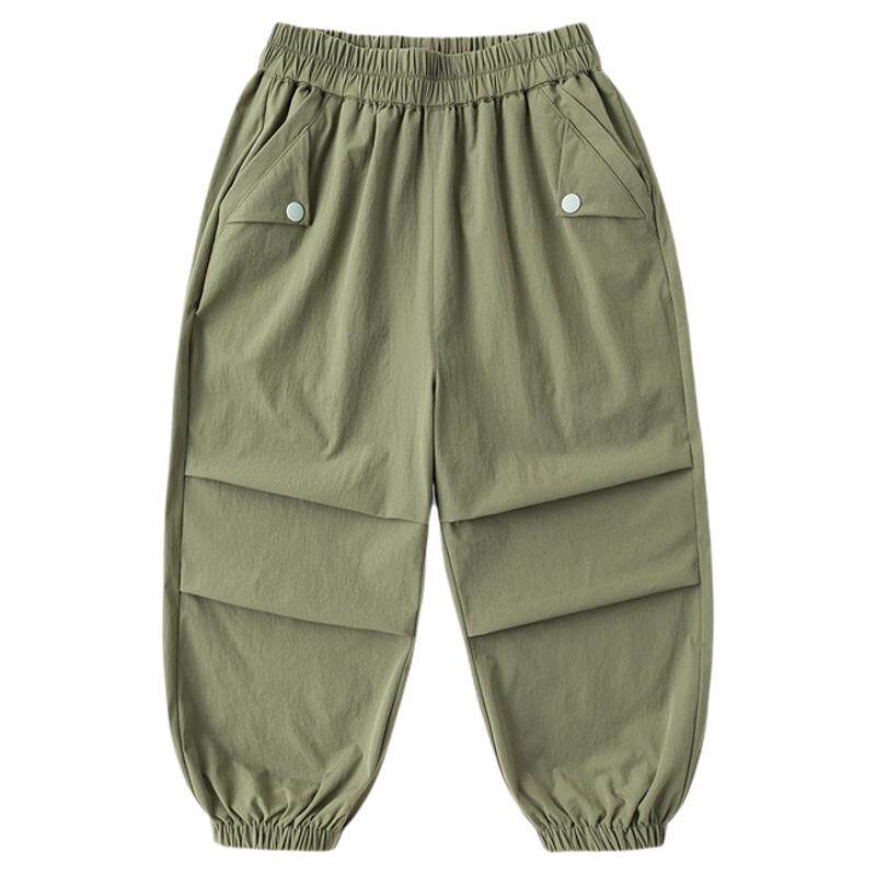 【速干】嘟嘟家儿童裤子新款男童长裤夏款女童休闲裤宝宝运动裤潮