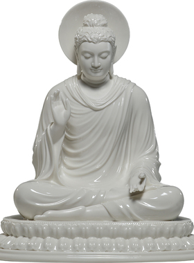 晟美陶瓷16寸佛光如来像