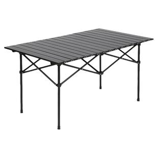 户外折叠桌椅野外露营蛋卷桌便携月亮椅沙滩庭院烧烤摆摊桌凳套装