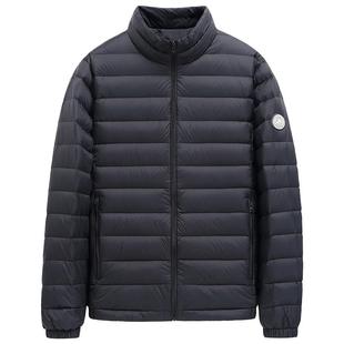 雪中飞2025秋冬男士立领短款基础休闲保暖加大轻薄排骨羽绒服外套