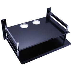 机顶盒架太空铝合金数字电视托架子挂架支架路由器网络壁挂置物架