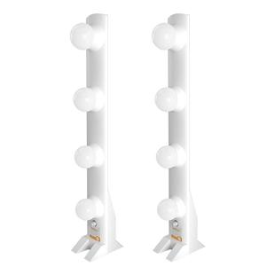 众靓桌面补光灯直播双排灯美妆美甲才艺led电脑直播四排灯美颜嫩肤柔光灯化妆灯主播专用面部打光竖排灯