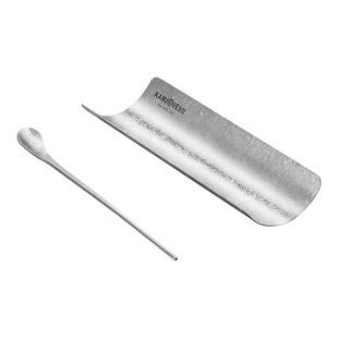 金灶纯钛茶则茶拔两件套高档茶荷茶勺分茶醒茶器家用功夫茶具配件