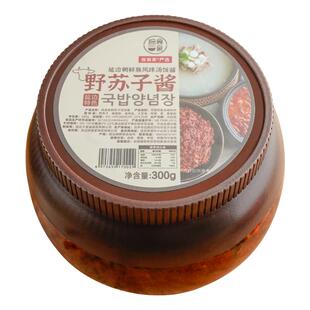 探食家延边野苏子酱朝鲜族风味香辣酱料延吉特产韩式辣牛肉汤饭酱