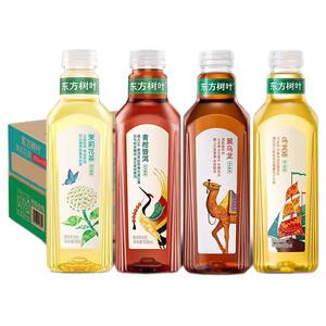 农夫山泉东方树叶500/900ml大瓶茉莉花绿茶黑乌龙0糖0卡0脂茶饮料
