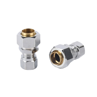 燃气管接头配件天然气家用4分不锈钢波纹管宝塔嘴插口快接铜卡