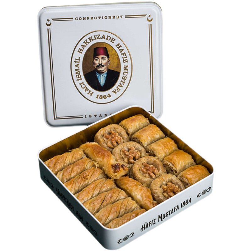 代购Hafiz mustafa 1864土耳其巴克拉瓦果仁蜜饼核桃夹心高档零食