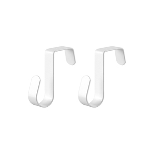 橱柜门挂钩免打孔厨房门后背式挂架衣柜抽屉悬挂薄吊钩收纳扁勾子