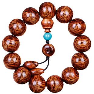 名木香府海南黄花梨1.8蝴蝶纹2.0手串老料海黄对眼鬼脸纹手链佛珠