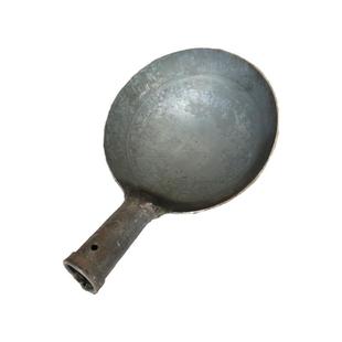 大号铁勺子老式粪勺漏瓢铁瓢马勺污水井清掏工具瓦工灰勺工业商用