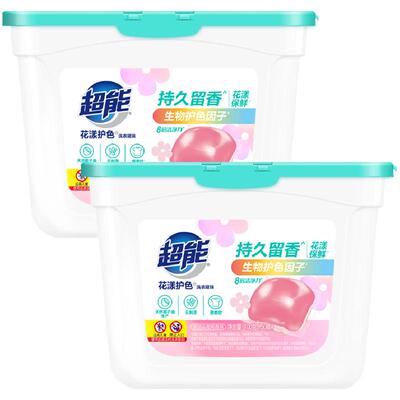 爆款护色防串色凝珠超能400g*2盒