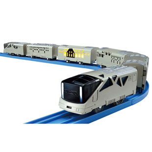 TOMY多美卡普乐路路新干线电动加长汽车运输高铁动车列火车玩具男