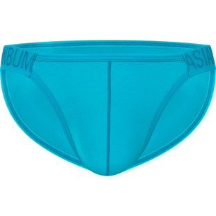 Asianbum男三角内裤舒适透气低腰性感提臀U凸囊袋紧身高叉三角裤