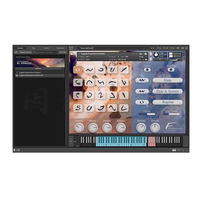 后摇滚风格氛围电吉他音色