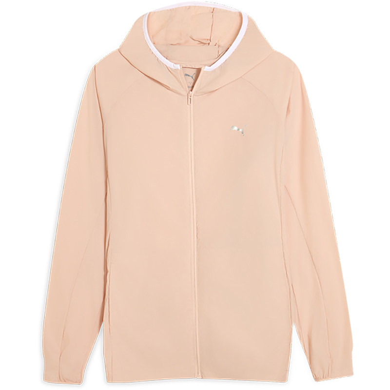 Puma/彪马正品2025夏季款女士休闲连帽半透明透气外套527980-91