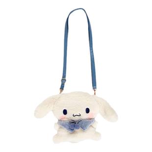 日本sanrio三丽鸥周边正版一字马玉桂狗毛绒单肩包斜挎包生日礼物