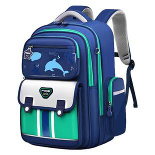 8A减负儿童书包男小学生一二三到六年级2025新款护脊女男孩双肩包