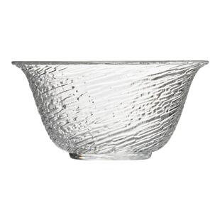 YE HOME通透澄澈的玻璃碗~精致花纹水果沙拉碗甜品碗酸奶碗雪糕碗