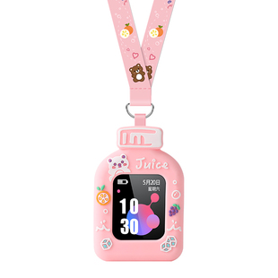 【天猫旗舰】适用小天才电话手表挂脖Z6巅峰版Z5pro保护套d3挂绳z7z6a硅胶q1a儿童表带d2y06y03z1z2z3q1y配件