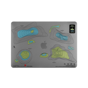 MIUCHO 等高线苹果电脑壳2026新款M5适用Air15m3/m2笔记本外壳MacBookPro14寸磨砂透明pro16寸防磕碰保护硬壳