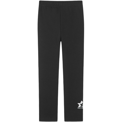 女童一体绒打底裤暇步士弹力长裤