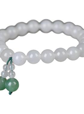 金丝玉手链女生手串简约饰品配饰