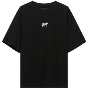 美特斯邦威t恤男女同款oversize2026夏季新款潮流针织纯棉短半袖