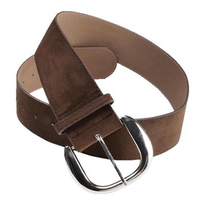 复古绒面宽边皮带腰带