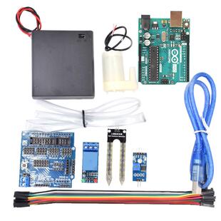 适用于arduino自动浇花智能水泵浇灌抽水创客DIY浇水套件土壤湿度