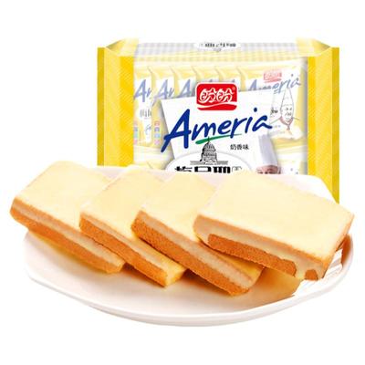 盼盼160g奶香柠檬味梅尼耶干蛋糕