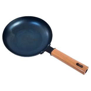 铁锅熟铁平底锅小煎锅家用商用无涂层燃气炉适用电磁炉烙饼锅迷你