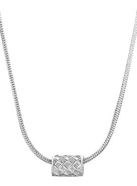 男生高级感纯银项链不掉色