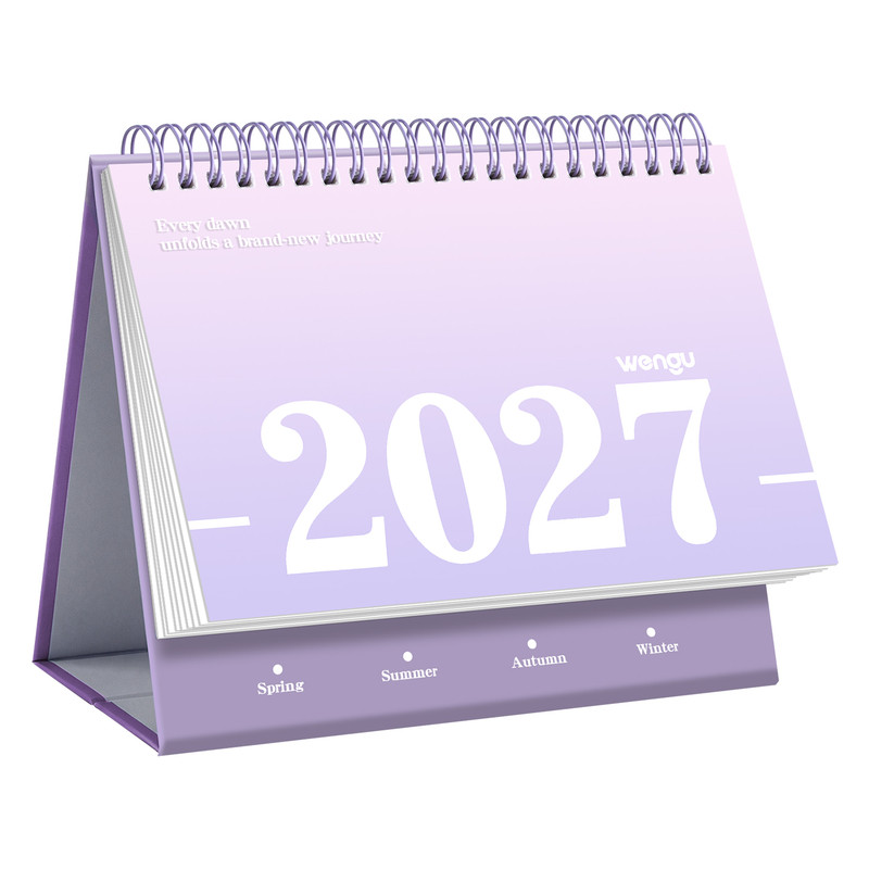 【多巴胺色系】2027年台历