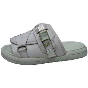 现货visvim cantq夏季真皮防臭陈冠希拖鞋厚底民族风复古一字拖鞋