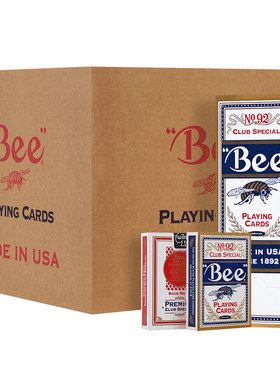 小蜜蜂扑克牌美国进口bee纸牌