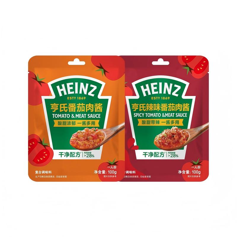 亨氏番茄肉酱100g意面酱拌饭意大利面