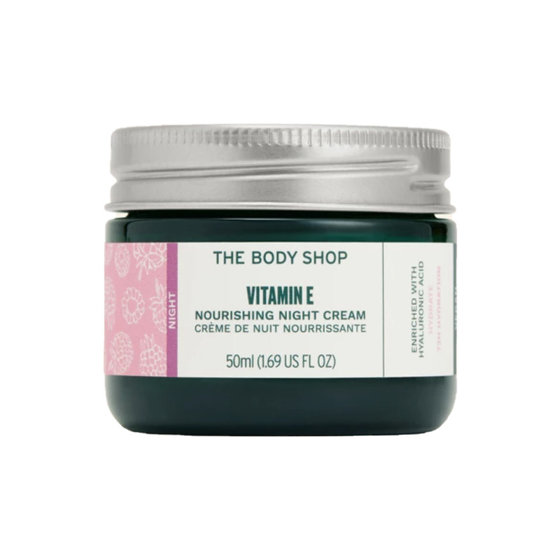 Thebodyshop补水维他命E晚霜