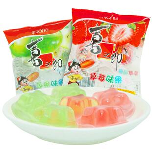 喜之郎100袋0脂果冻婚礼伴手礼整箱批发儿童解馋休闲喜糖零食小吃