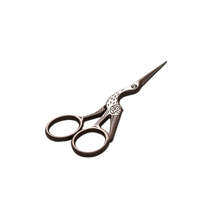 复古剪刀鹤形家用小剪刀手工茶道配件剪纸刀菖蒲茶包线头剪不锈钢