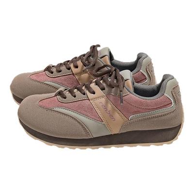 人本阿甘鞋女加绒新款百搭德训鞋