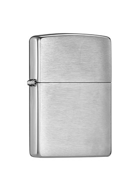 zippo打火机正品美国拉丝磨砂